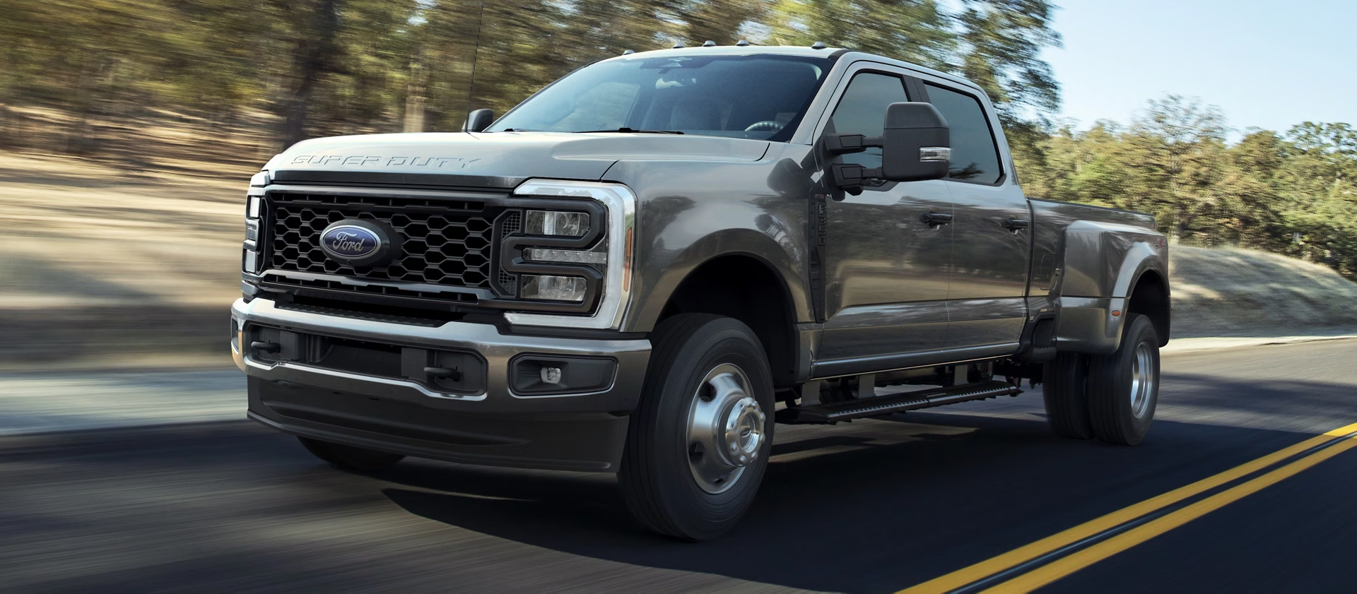Super Duty driving image
