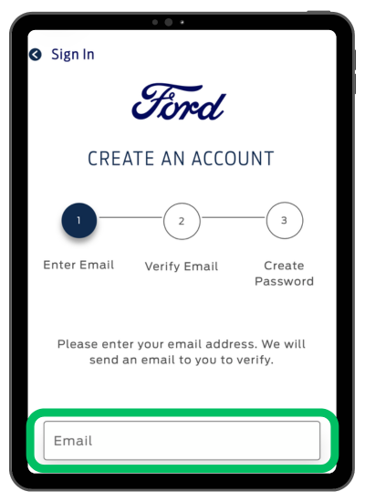 Enter and Confirm Your Email Address