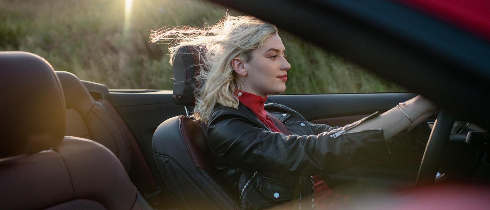 Safety and peace of mind driving a newer vehicle