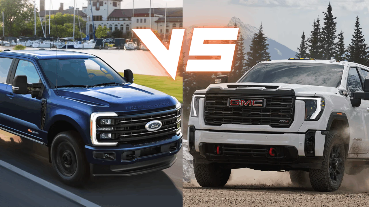 2026 Ford Super Duty vs. 2026 GMC Sierra HD